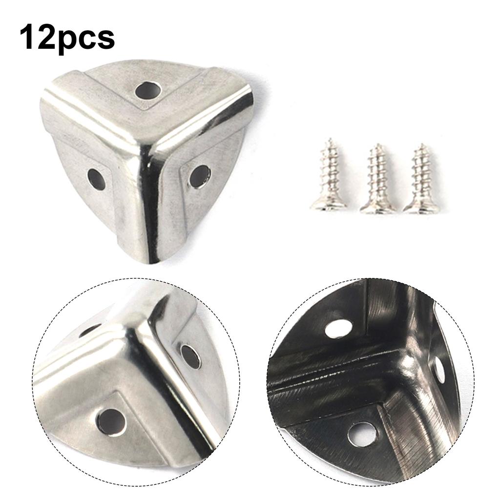 Προστατευτικό γωνίας κουτιού Ρετρό προστατευτικό σιδερώστρας αποσκευών Ξύλινο κουτί Διακοσμητικό προστατευτικό γωνίας Συνδετήρες υλικού επίπλων