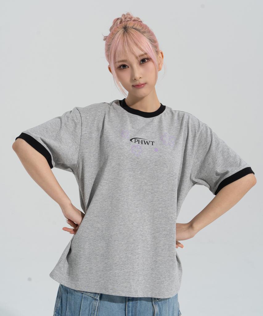 Peijeuhwaiteu [Phase_4] Blossom Ringer Shortsleeves _Melange / 8802026-St16