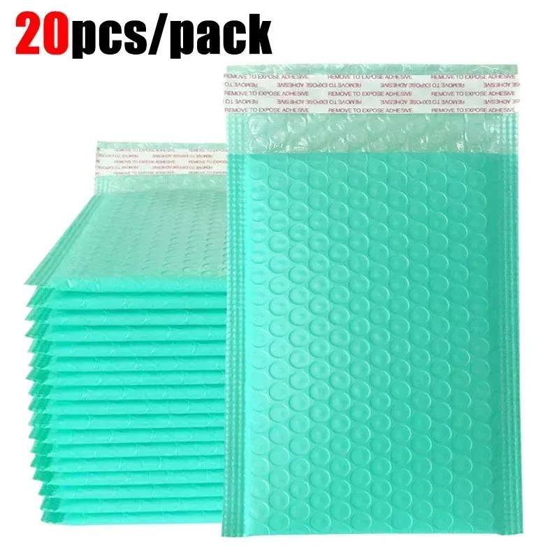 20pc Colored bubble wrap Bubble Envelopes Bags Different Specifications Mailers Padded Shipping Envelope With Bubble Mailing Bag