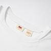 Levis Solid Color Loose Fit Round Neck Short Sleeve T-Shirt Women Tops White 0018G-0001