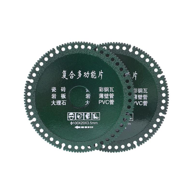 4Inch 100mm Multipurpose Cutting Blade Grinding Disc All Purpose Cut Off Wheel for Marble Stone Metal Concrete Wood