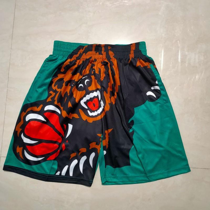 Men Women Basketball Shorts With Colorblock Design Embroidered Pocket Breathable Cotton Sportswear Gym Running Training