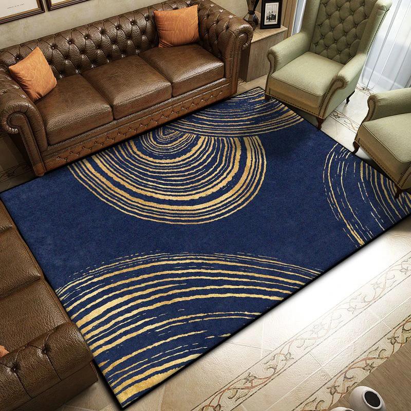 

Modern Washable Line Design Area Rug – Non-Slip Living Room Carpet for Bedroom, Living Room, Kitchen, Scandinavian Style 80x120cm