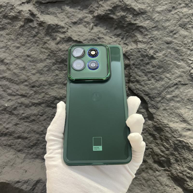 Luxury Transparent TPU Phone Case for Motorola Signature Edge 70 Ultra 60 Pro 50 Fusion G77/67 Lens Protect Skin Feel Back Cover