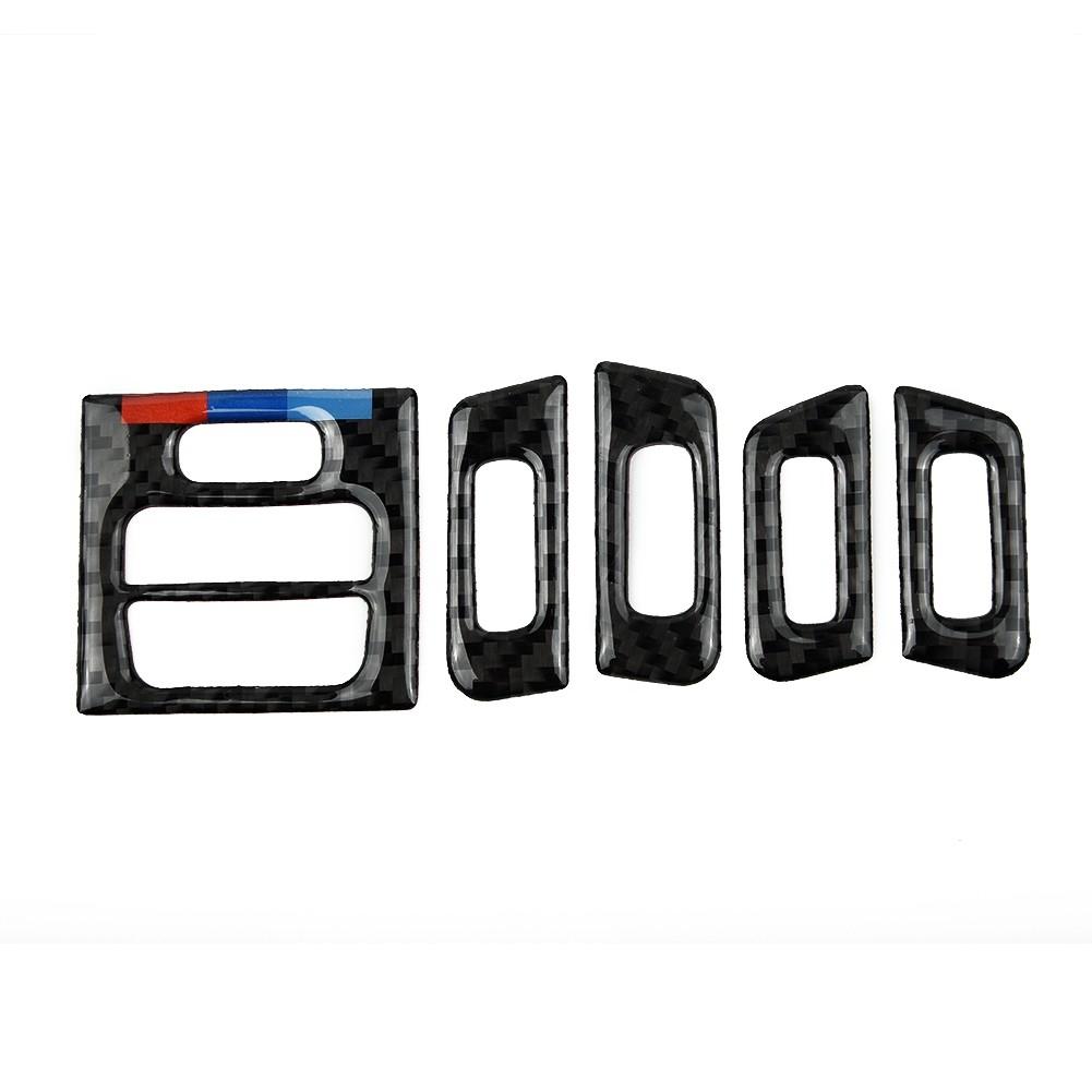 Εσωτερική επένδυση εξόδου αεραγωγού από ανθρακονήματα αυτοκινήτου για BMW E90 E92 E93