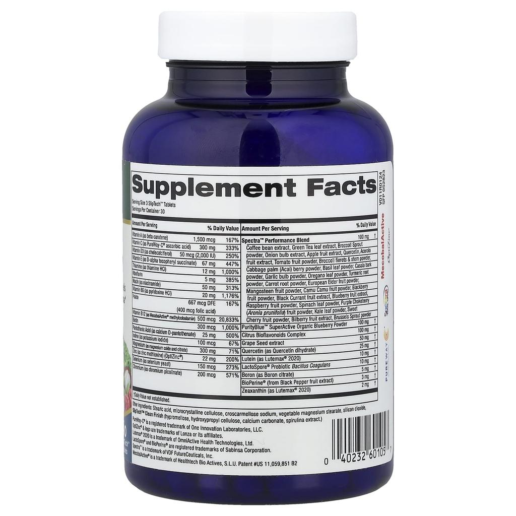 Purity Products, Men's Perfect Multi®, SlipTech™ Tablets, 90 Tablets