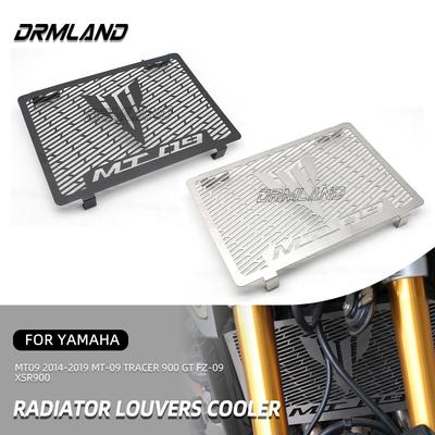 For YAMAHA MT09 2014- MT-09 Tracer 900 GT FZ-09 XSR900 Stainless Steel Radiator Grille Grill Cover Guard Protector MT 09