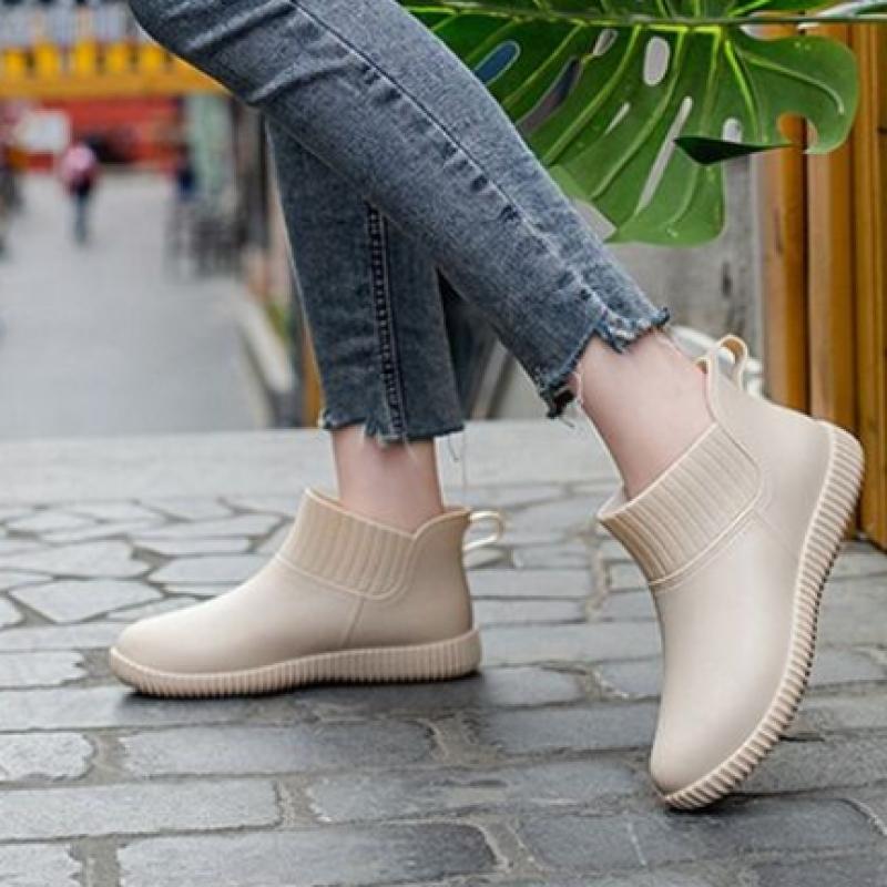 New ArrivalS Open Run Women S Summer Waterproof Ankle Color Rain bootS