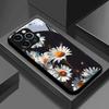 Daisy Flower Close-Up HD Glass Phone Case Suitable for iPhone 17 17Pro 17Pro Max 17Air 16 Plus 16 Pro 16 Pro Max