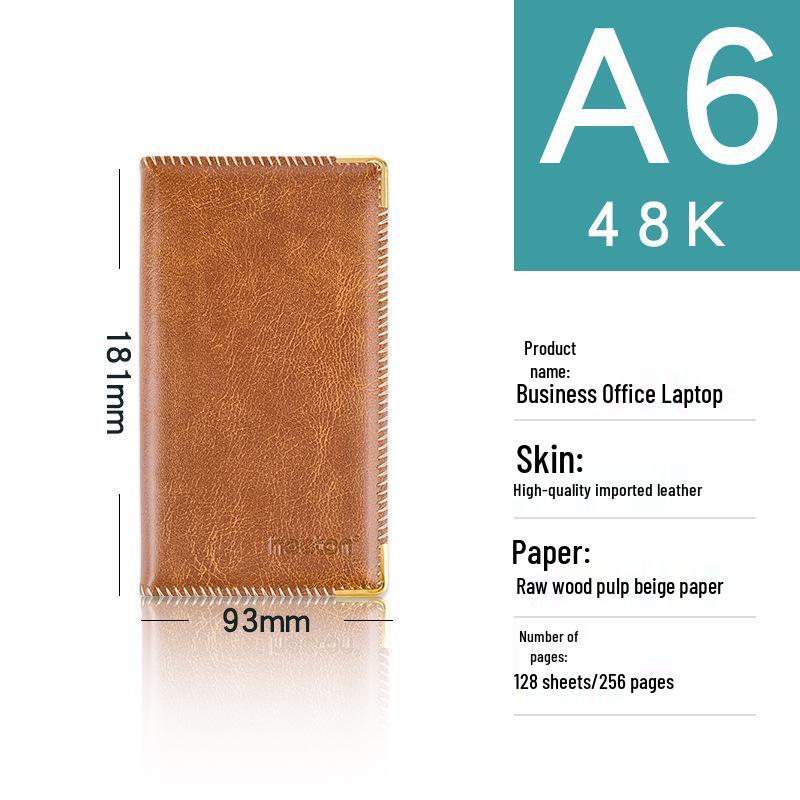 Vintage-style Xitong Hardcover Notebook: Durable Metal Corners, Thick Pages, Ideal for Office Use