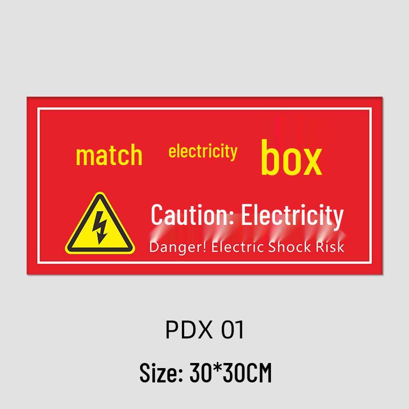 Electrical Hazard Warning Sign