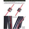 4/6/8/10Pcs C Shape Guide Cable Tube Fixed Clamp Self-adhesive Bicycle Shift Brake Fixing Clamp Stick-on Oil Tube Frame Buckle Fuse Holders1