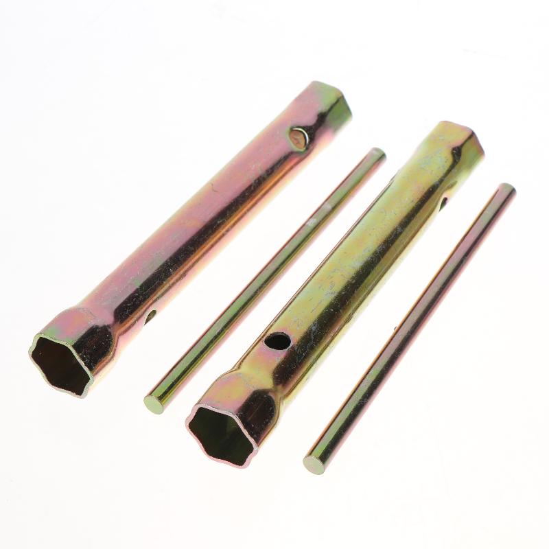 1/2pcs 18mm Dual Head Spark Plug Spanner Deep Reach Ignition Wrench Socket for Workshop Repair Tools