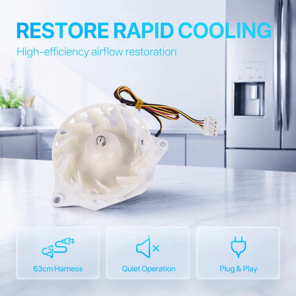 Replacement Refrigerator Evaporator Fan Motor for LG EAU64824806 Refrigerator Cooling System