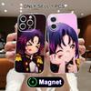 Mato seihei Yakumo Ezo Clear TPU Magsafe Mobile Phone Case for iPhone 17 16 15 14 13 12 11 Air Pro Max Plus Mini Colorful Cover