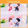 Charming Mini Marriage Lover Couple Figurines For Romantic Miniature Landscapes