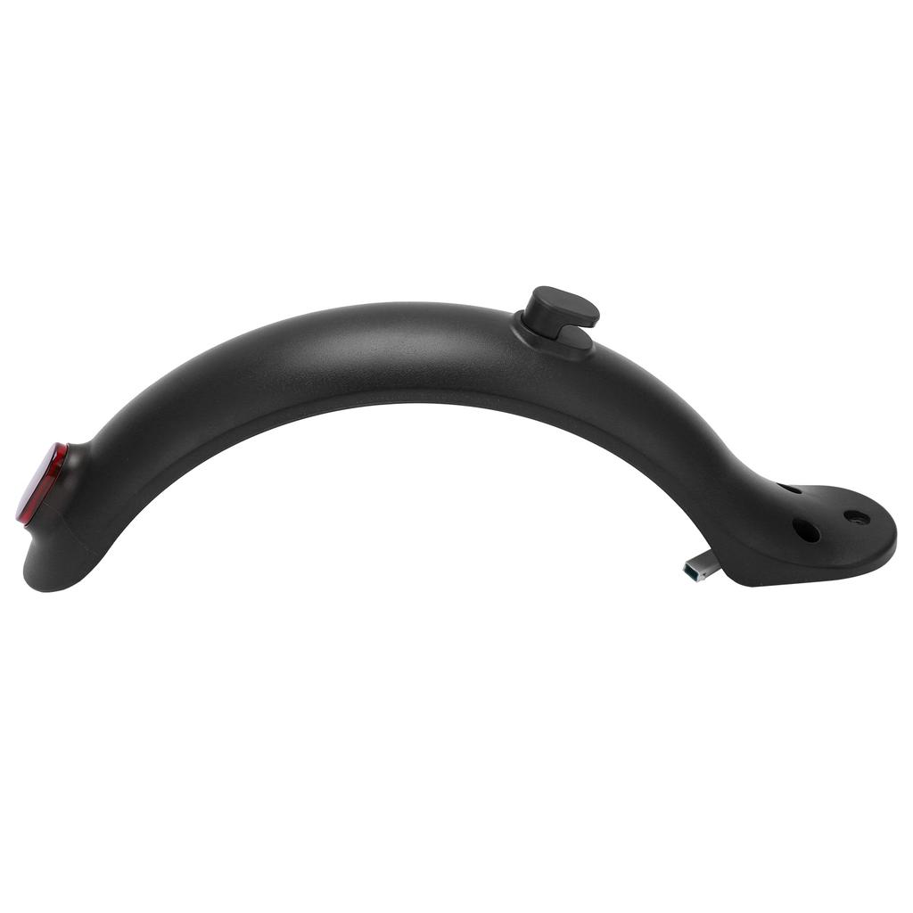 Electric Scooter Rear Fender Mugguard with Hook and Taillight for Xiaomi Mijia M365