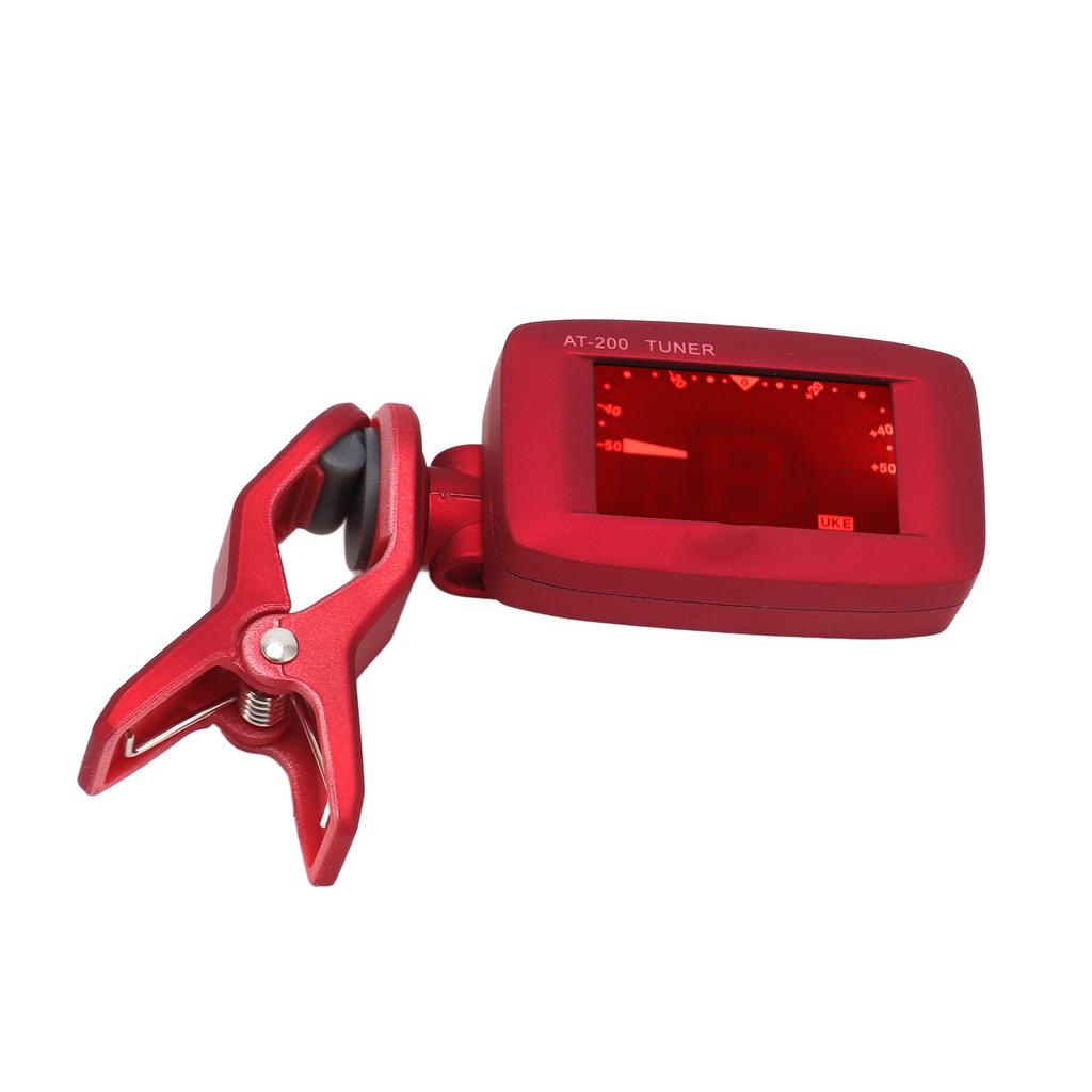 Clip On Tuner A0 To C8 Professional LCD Digital Display Acoustics Calibration Tuner for Guitar Bass