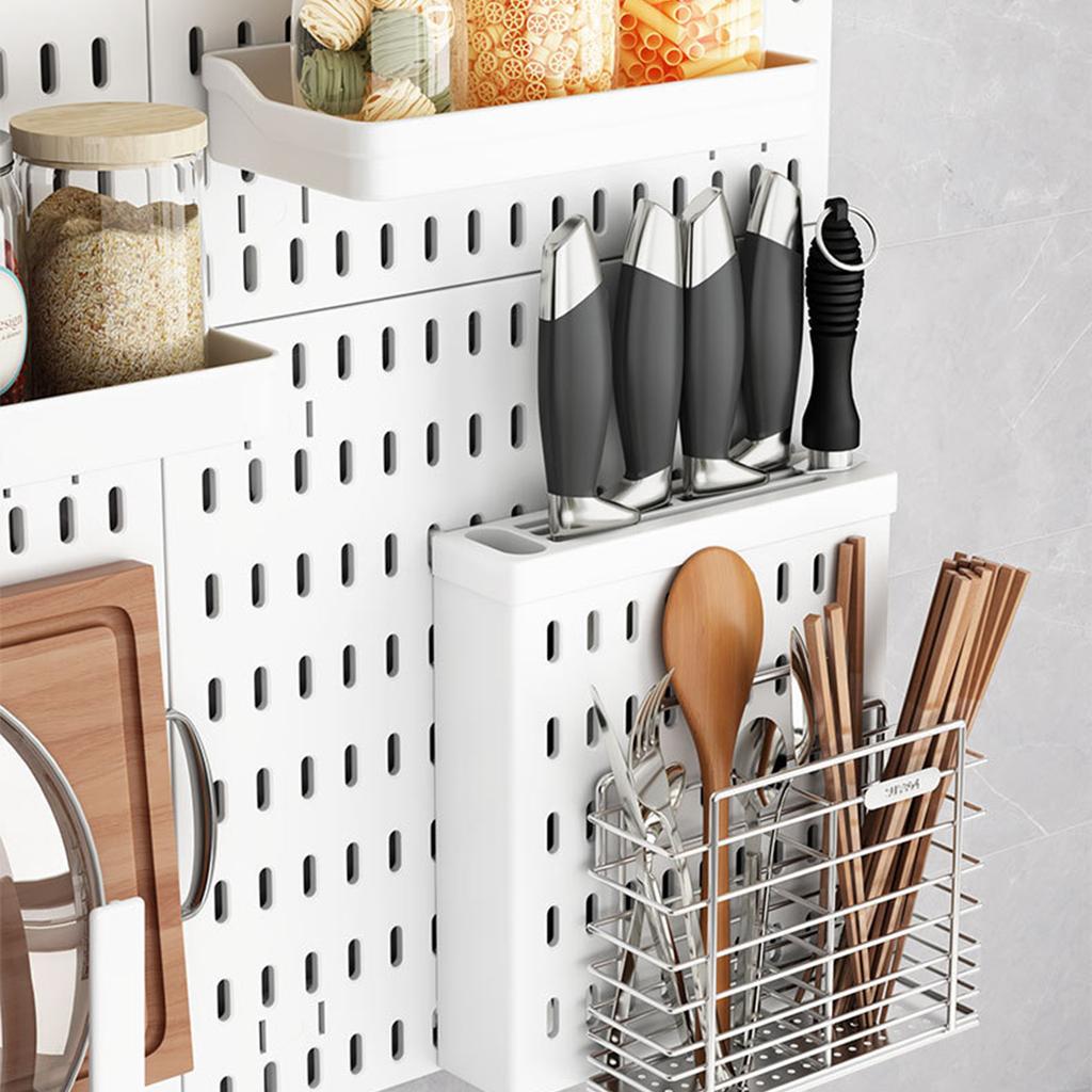 Modular Pegboard Wall Storage Organizers Pegboard Accessories For Damp Areas Bathroom Kitchen Game Room Waterproof Design