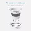 Portable Outdoor Folding Wash Bucket - Ideal for Fishing, Car, Travel, & Household Use