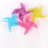 Handmade Colorful Seven-Color Rotating Pinwheel: Outdoor Prop and Toy