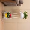 European-Style Multi-Layer Iron Flower Stand for Indoor and Balcony Use
