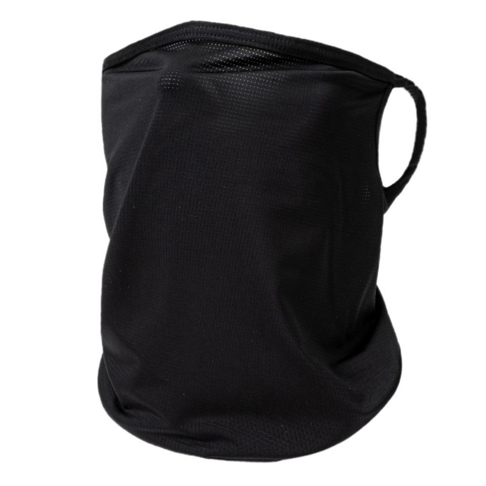 

Дышащая маска для лица, пылезащитный бафф для шеи, новая балаклава, для занятий спортом на открытом воздухе чёрный