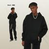 EastRogue New Loose-fitting 350g Fleece-lined Trendy Hoodie for Men, Oversized and Thickened with A Hood.