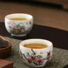 Janpanese Style Ceramic Teacup Handmade Portable Ceramic Tea Cup Household Exquisite Master Cup Tea Teaware Accessories New