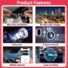 Car Video Recorder Night Vision UHD 4K 2160P DVR Dash Cam for Ford Explorer Maverick Expedition Escape Kuga U502 U625 U553 P758