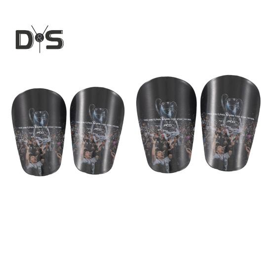 1 pereche de tibie de fotbal miniaturale paratibia de fotbal pentru picioare de protectie pentru barbati si femei.