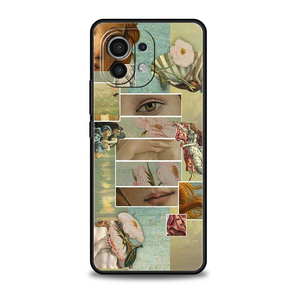 ART Aesthetic Collage Venus Phone Case For Xiaomi Mi 17 15T 15 14 14T 13T 12T Pro 12 13 Lite 5G 11T Poco X6 X7 X5 Pro Soft Cover