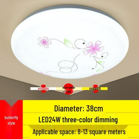 Modern Minimalist Round Ceiling Light: Ideal for Bedrooms, Aisles, Living Rooms, Balconies, Kitchens, and Bathrooms