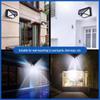 Pailide Solar Motion Sensor Outdoor Wall Light