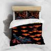 Comfortable 3D Cartoon Superhero Bedding Set, Including Duvet Cover, Pillowcases and Children's Set.