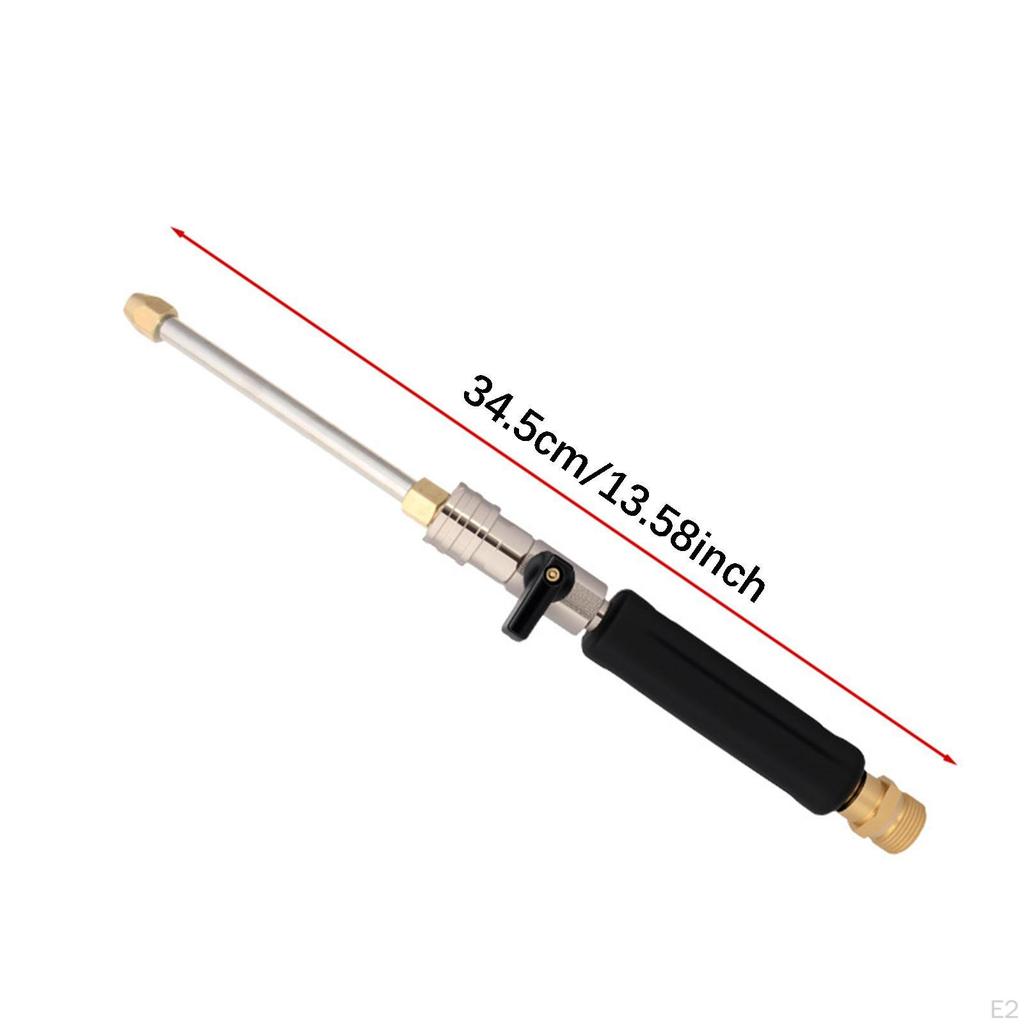 Pressure Washer Extensions, Practical Washers, Metal Car Deck Lance And Use