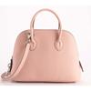 Cowhide Shell Bag, A Niche High-end Bowling Bag, A Mini Hand-held Single-shoulder Crossbody Women's Bag