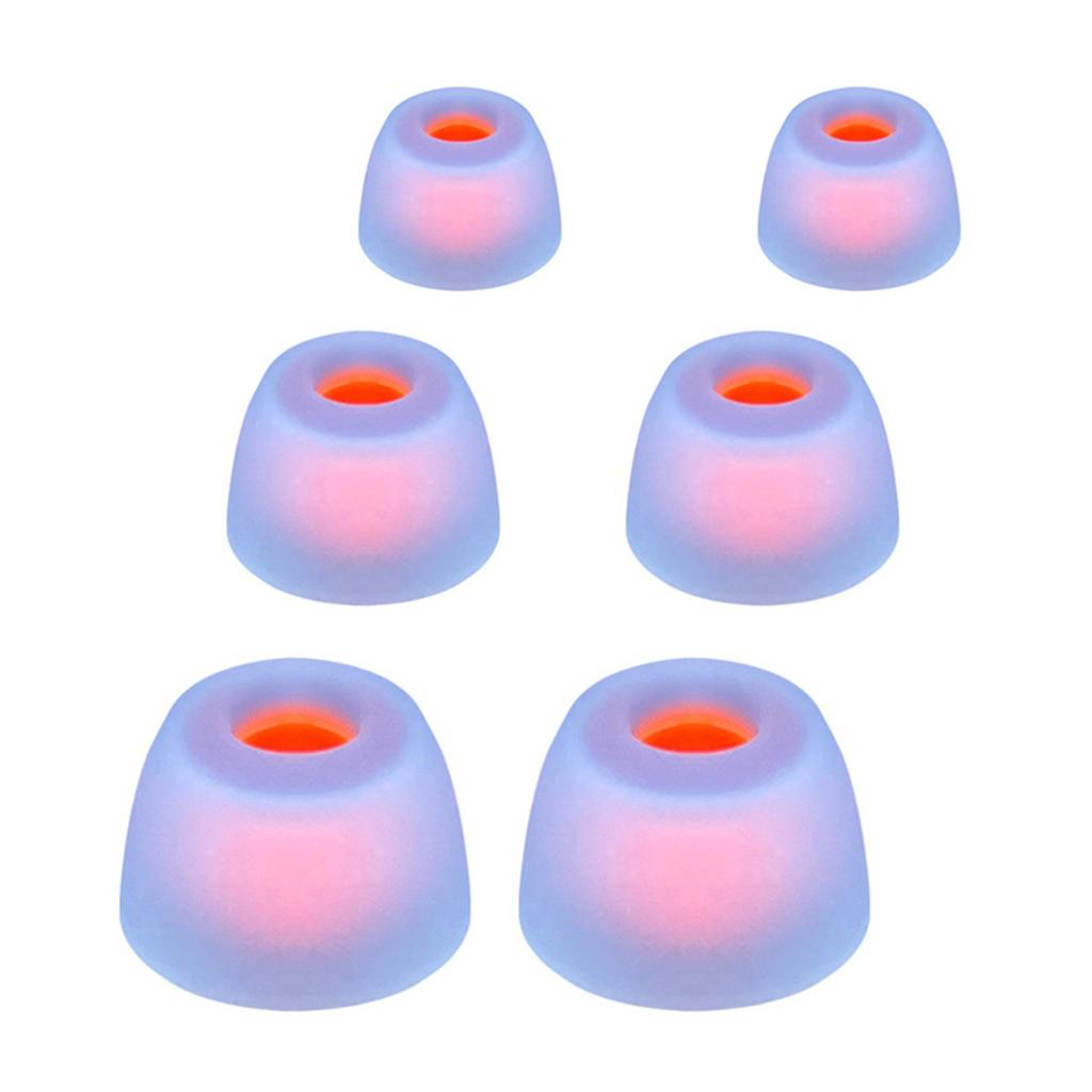 Ørepropper i silikon for JBL T230NC TWS Live Pro+ øreproppsett 6 stk i valgfri størrelse og farge