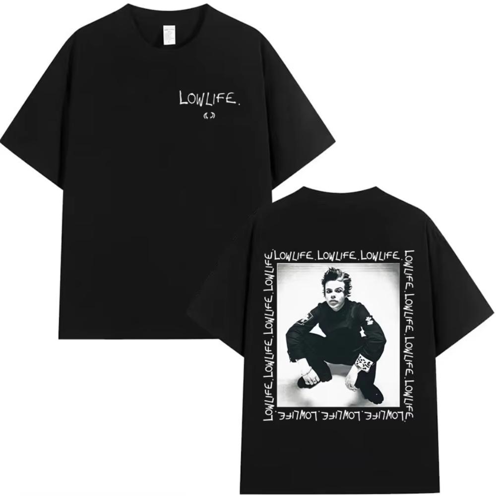 

Yungblud World Tour T-Shirts Men Women Fashion Rock Gothic Short Sleeve T Shirt Male Hip Hop Pure Cotton Sports Tshirt Fans G... S разноцветный