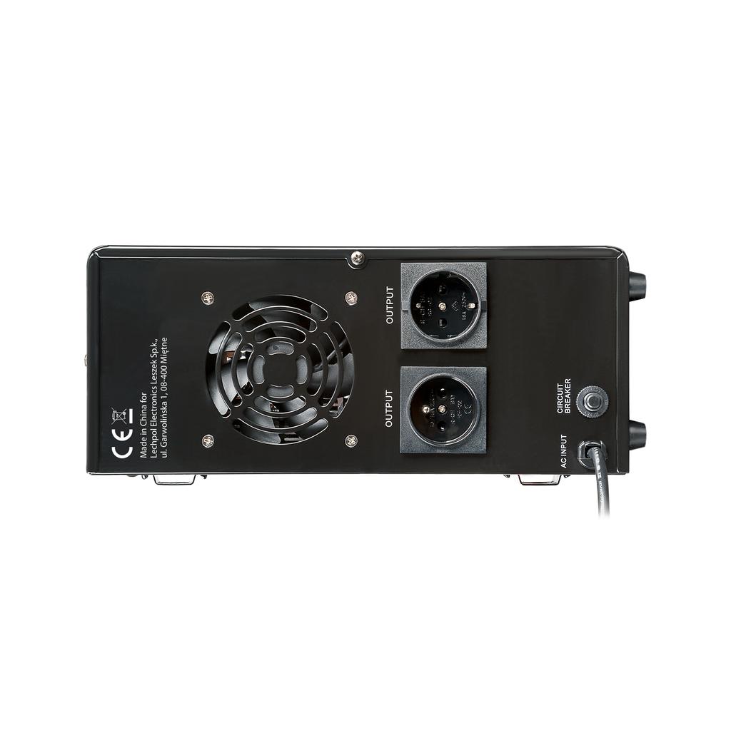 Fuente de Alimentación de Emergencia UPS Convertidor de Onda Sinusoidal 12V 230V 1000VA/700W