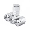 4PCS Car Tire Stem Valve Caps Aluminum Alloy Car Wheel Tire Valve Rim Stem Covers Airdust Waterproof For Automobiles Motorcycle