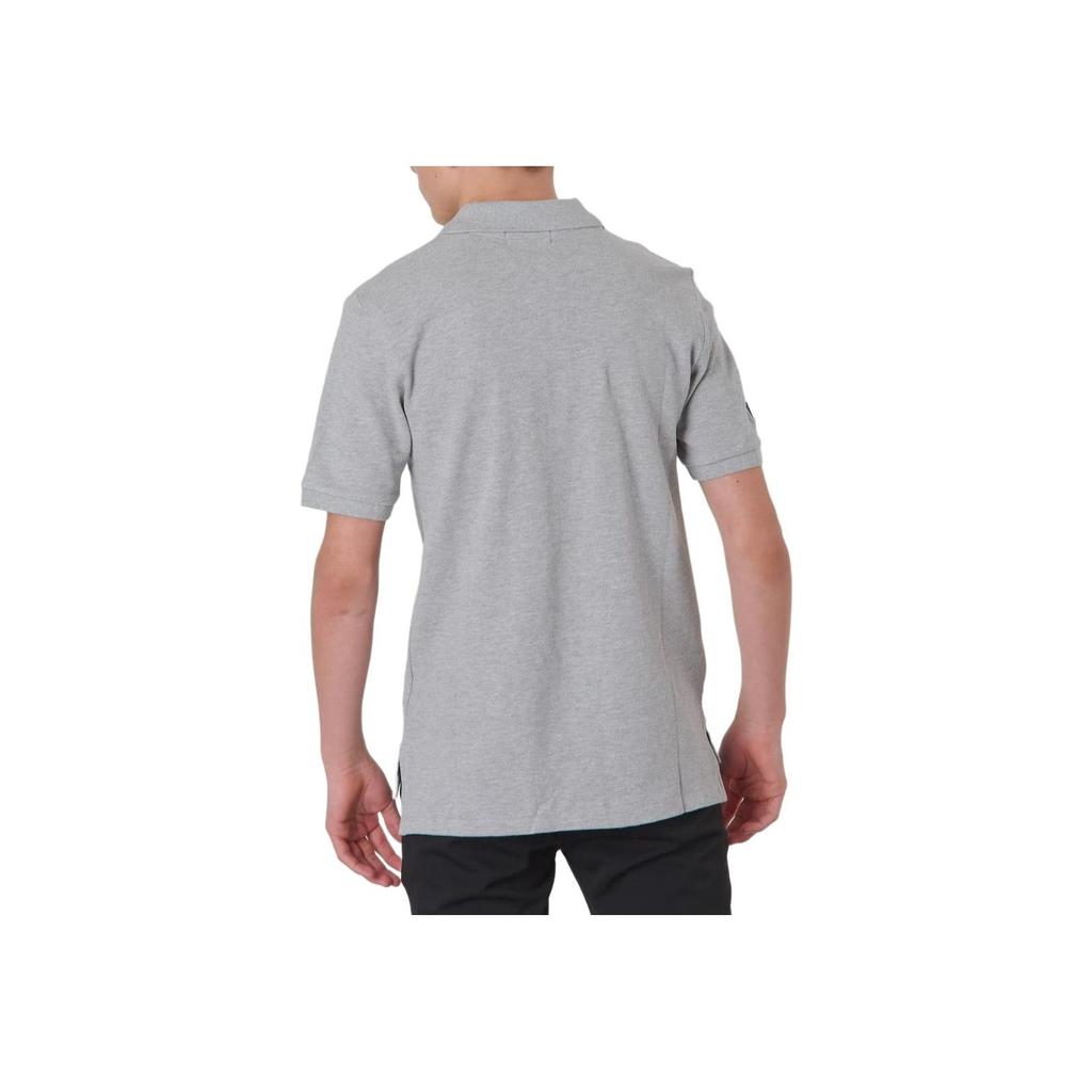 Polo Ralph Lauren Solid Color Logo Short Sleeve Polo Shirt Kids Tops Gray CWPOKNIBN810109-D86