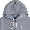 Polo Ralph Lauren Embroidered Pony Logo Hooded Fleece Long Sleeve Dress Women dresses Gray WMPODRSNFA20392-020