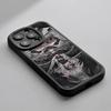 Orv Korean comics design Phone Case For iPhone 16 15 14 13 12 11 Plus Pro Max High-end Luxury Lambskin Silicone Cover black