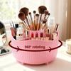 360° drehbarer Make-up-Organizer Multifunktionaler Halter für Pinsel, Lippenstifte, Hautpflegeprodukte und Schreibwaren - Langlebig