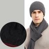 Thickened Beanie Hat Unisex Touchscreen Gloves Casual Long Scarf Neck Warmer  for Women & Men