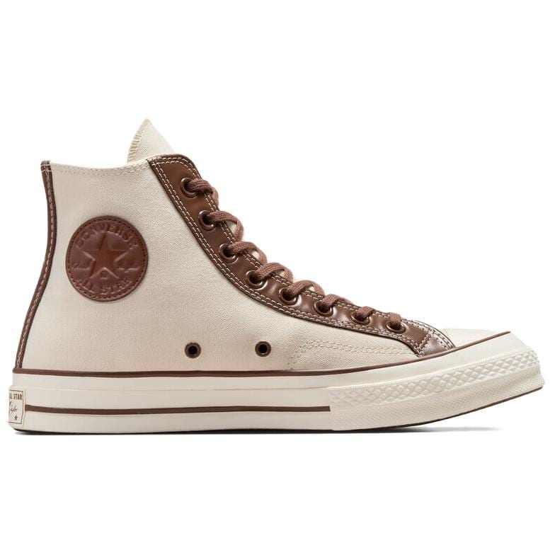 Chuck 70 Converse High 'Leather Overlays - Natural Ivory' A09450C