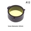 Rifle Scope Lens Cover Spring Up Quick Flip Openning Lens Dustproof Cover Telescope Cap For 36-64Mm Caliber Hunting Riflescopes