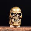 Unique Fang Skull Charm Copper Alloy Gothic Jewelry For Paracord Bracelet Keychain And Men's Fashion Accessories