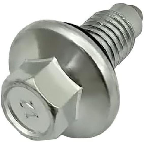 Magnetic Oil Drain Plug Fit for Chevy Silverado Express Malibu GMC Sierra Savana for Cadillac Escalade DTS CTS for Buick Enclave LaCrosse, Replace